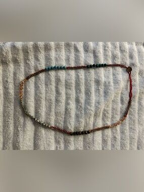 Chloe + Isabel Multicolor Beaded Strand Necklace with Turquoise Accents
